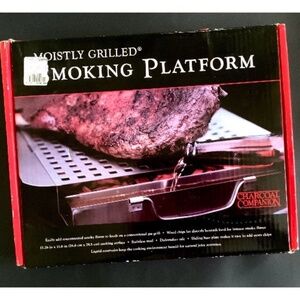 MOISTLY GRILLED® SMOKING PLATFORM BRAND NEW in BOX